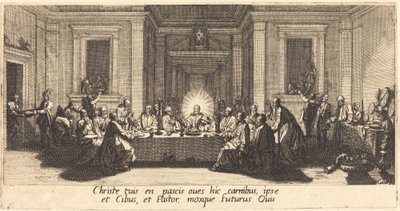 Das letzte Abendmahl von Jacques Callot