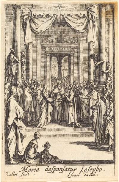 Die Hochzeit der Jungfrau von Jacques Callot