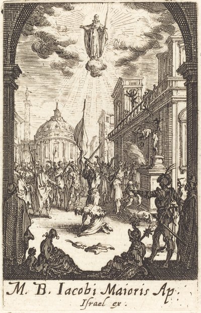 Das Martyrium des Heiligen Jakobus des Älteren von Jacques Callot