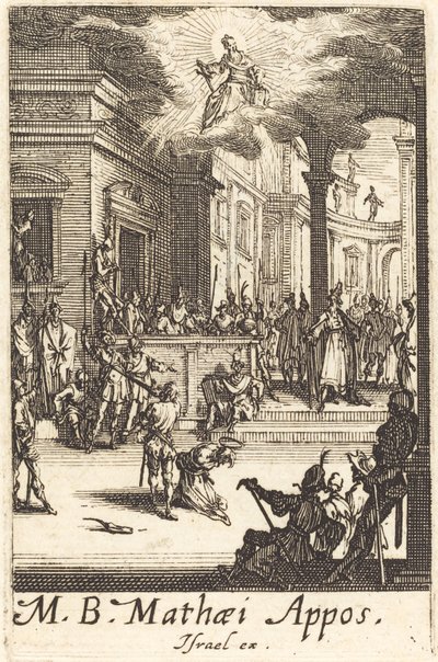 Das Martyrium des Heiligen Matthäus von Jacques Callot