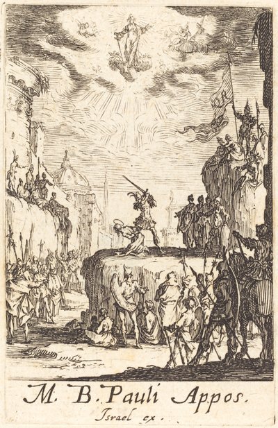 Das Martyrium des Heiligen Paulus von Jacques Callot