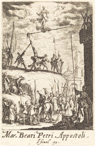 Das Martyrium des Heiligen Petrus von Jacques Callot