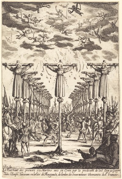 Die Märtyrer von Japan von Jacques Callot