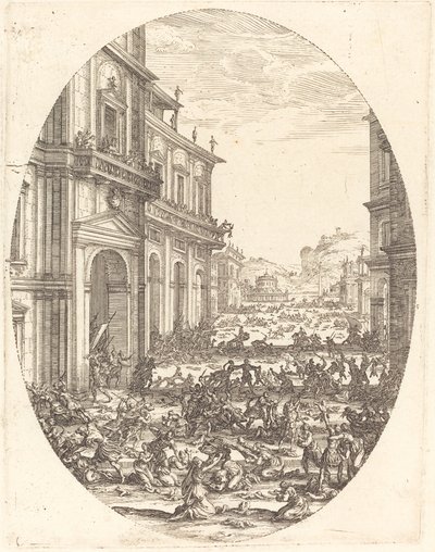 Das Massaker der Unschuldigen von Jacques Callot