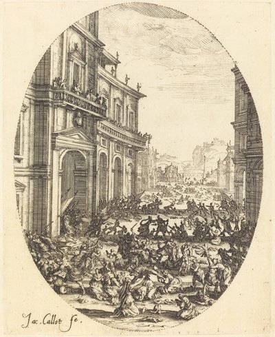 Der Kindermord, zweite Platte von Jacques Callot