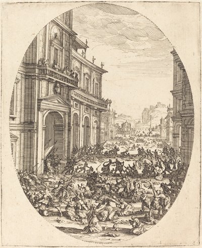 Das Massaker der Unschuldigen von Jacques Callot
