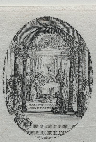 Die Geheimnisse der Passion: Die Beschneidung von Jacques Callot