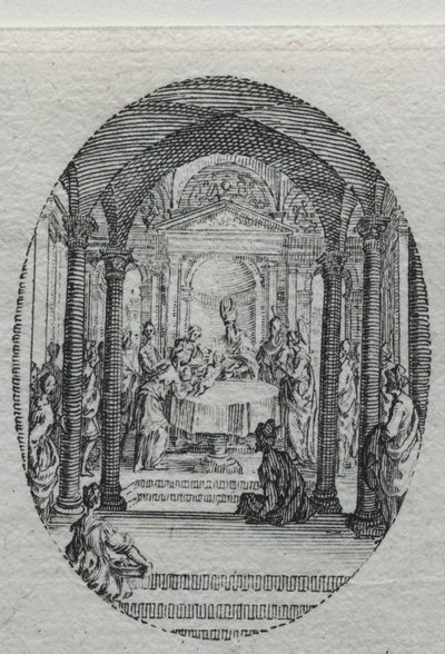 Die Geheimnisse der Passion: Die Beschneidung von Jacques Callot