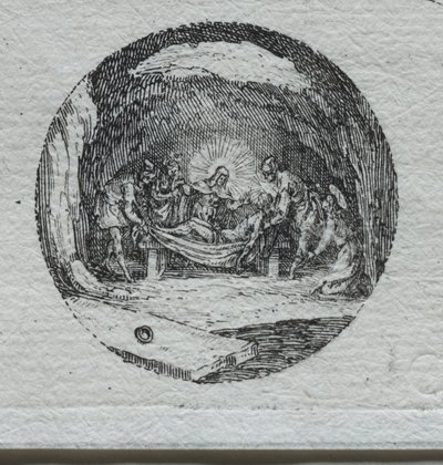 Die Geheimnisse der Passion: Die Grablegung von Jacques Callot