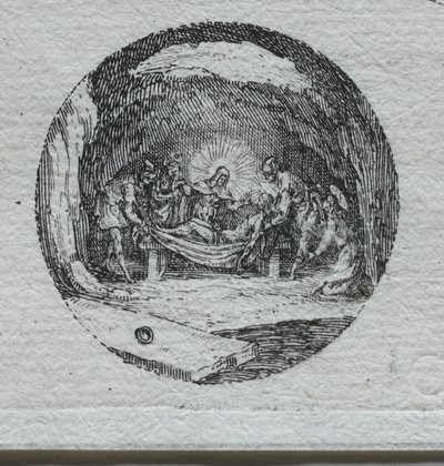 Die Geheimnisse der Passion: Die Grablegung von Jacques Callot