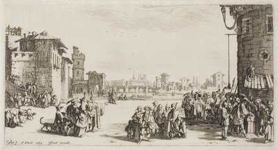 Der Sklavenmarkt von Jacques Callot