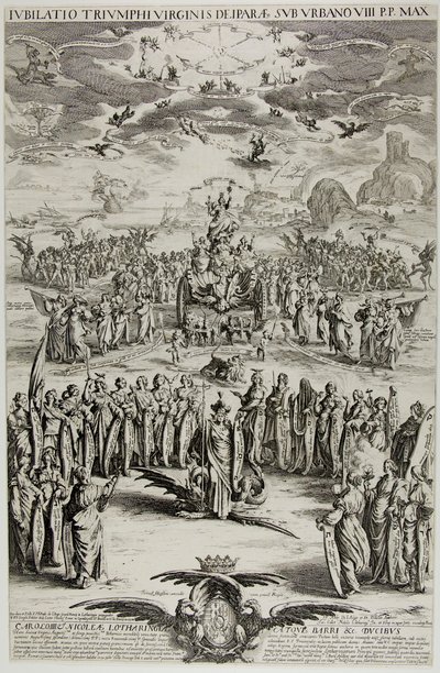 Der Triumph der Jungfrau von Jacques Callot