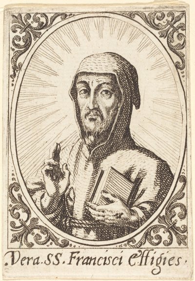 Das wahre Abbild des Heiligen Franziskus von Jacques Callot