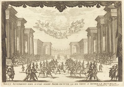 Drittes Intermezzo von Jacques Callot
