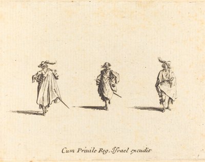 Drei Herren von Jacques Callot