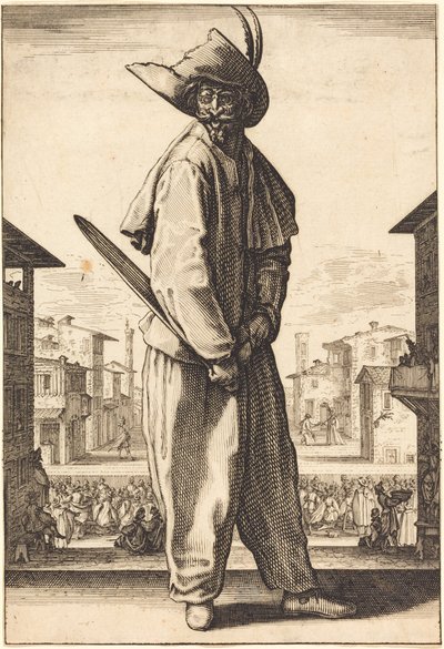 Zanni von Jacques Callot