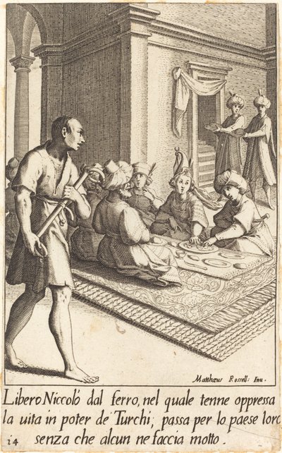 Niccolo von Jacques Callot after Matteo Rosselli