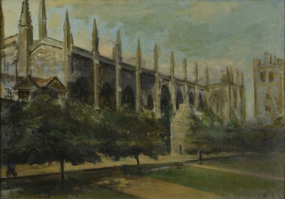 New College, Oxford von Jacques Emile Blanche