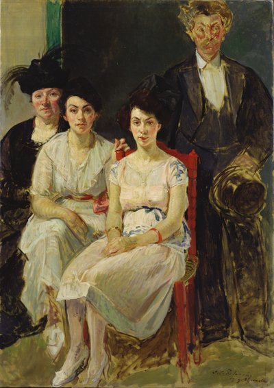 Die Familie Capelle, 1919 von Jacques Emile Blanche