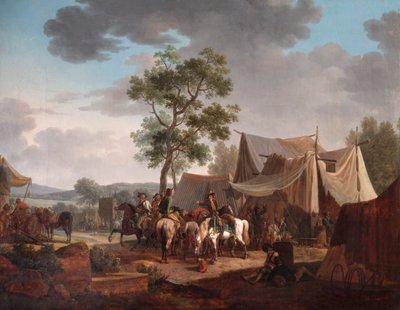 Ein Lager von Jacques Francois Joseph Swebach