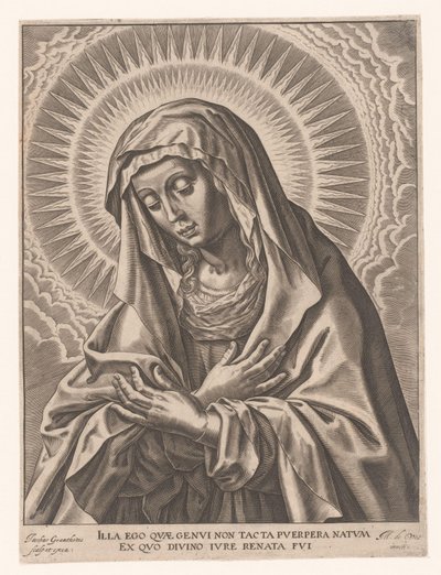 Jungfrau Maria von Jacques Granthomme