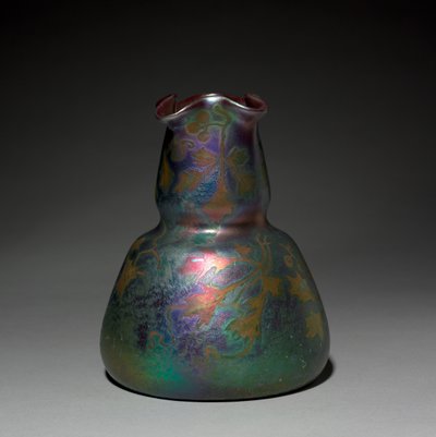 Vase, hergestellt von Weller Pottery, USA, 1901-1907 von Jacques Sicard