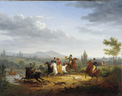 Die Hirschjagd von Jacques Swebach Desfontaines