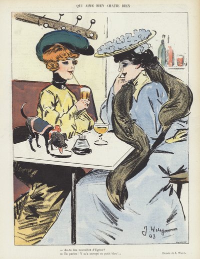 Illustration für Le Rire von Jacques Wely