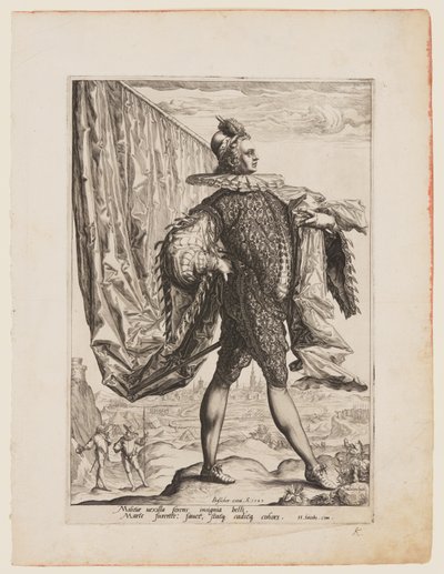 Fahnenträger von Jacques de Gheyn II