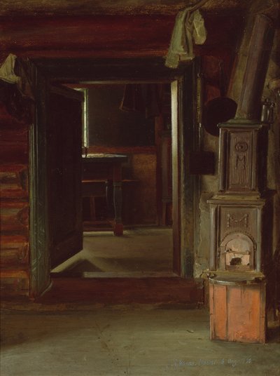 Innenraum, August 1870 von Jahn Ekenaes