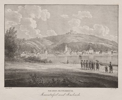 Niederösterreich, Mariataferl und Marbach von Jakob Alt