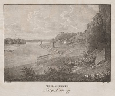 Niederösterreich, Schloss Louberegg von Jakob Alt