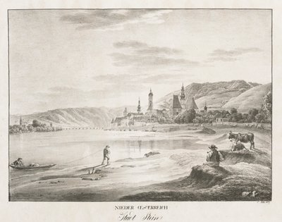 Niederösterreich, Stadt Stein von Jakob Alt