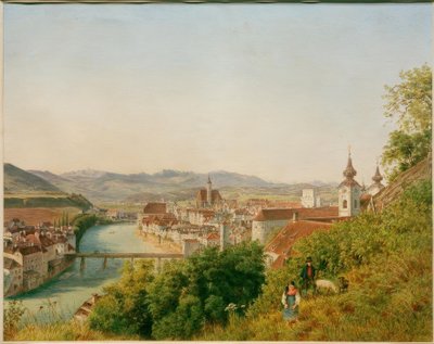 Steyr in Oberösterreich von Jakob Alt