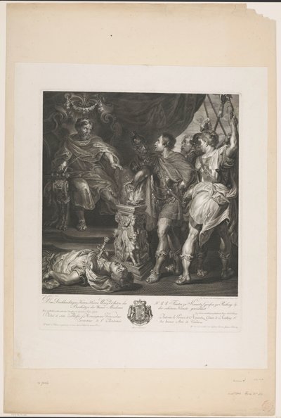 Mucius Scaevola von Jakob Matthias Schmutzer