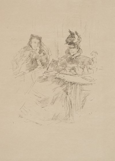 Nachmittagstee von James Abbott McNeill Whistler