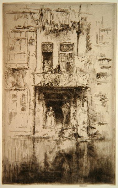 Balkon, Amsterdam von James Abbott McNeill Whistler