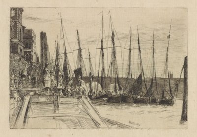 Billingsgate, 1859 von James Abbott McNeill Whistler