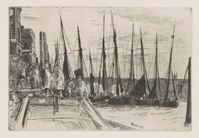 Billingsgate, 1859 von James Abbott McNeill Whistler