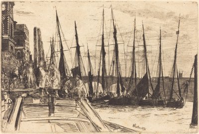 Billingsgate, 1859 von James Abbott McNeill Whistler