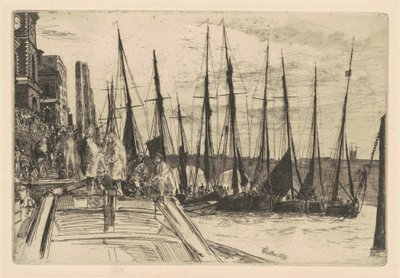 Billingsgate, 1859 von James Abbott McNeill Whistler