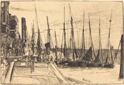 Billingsgate, 1859 von James Abbott McNeill Whistler