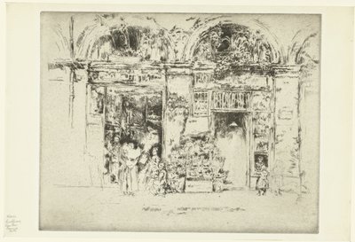 Blumenladen von James Abbott McNeill Whistler