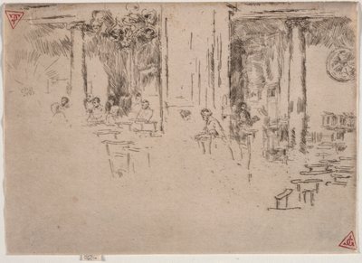 Kirche, Brüssel von James Abbott McNeill Whistler