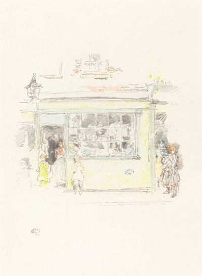 Drury Lane Lumpen, 1888 von James Abbott McNeill Whistler