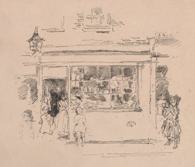 Drury Lane Lumpen, 1888 von James Abbott McNeill Whistler