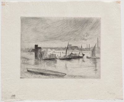 Früher Morgen, Battersea von James Abbott McNeill Whistler