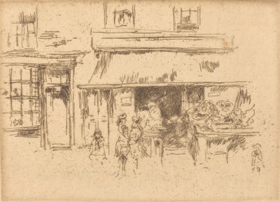 Exeter Street von James Abbott McNeill Whistler