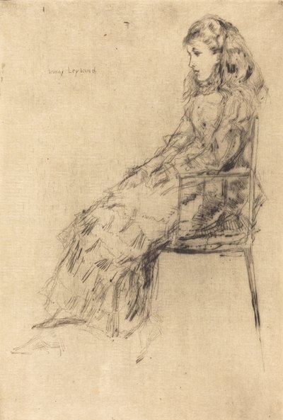 Fanny Leyland, 1873 von James Abbott McNeill Whistler