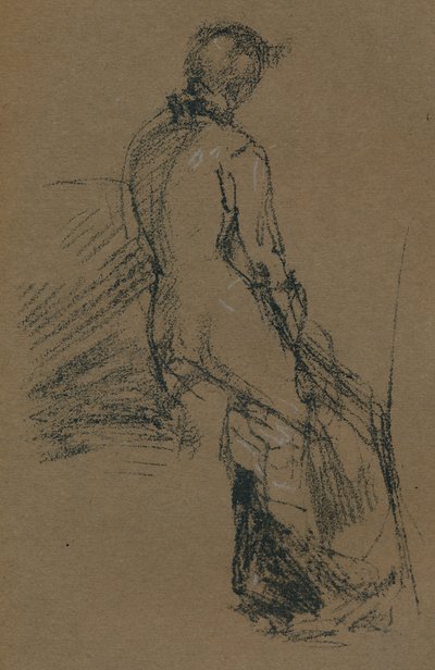 Formstudie, ca. 1868 von James Abbott McNeill Whistler